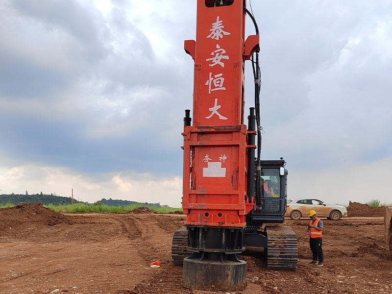 高速液壓夯實機